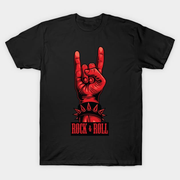 rock and roll T-Shirt by Norzeatic